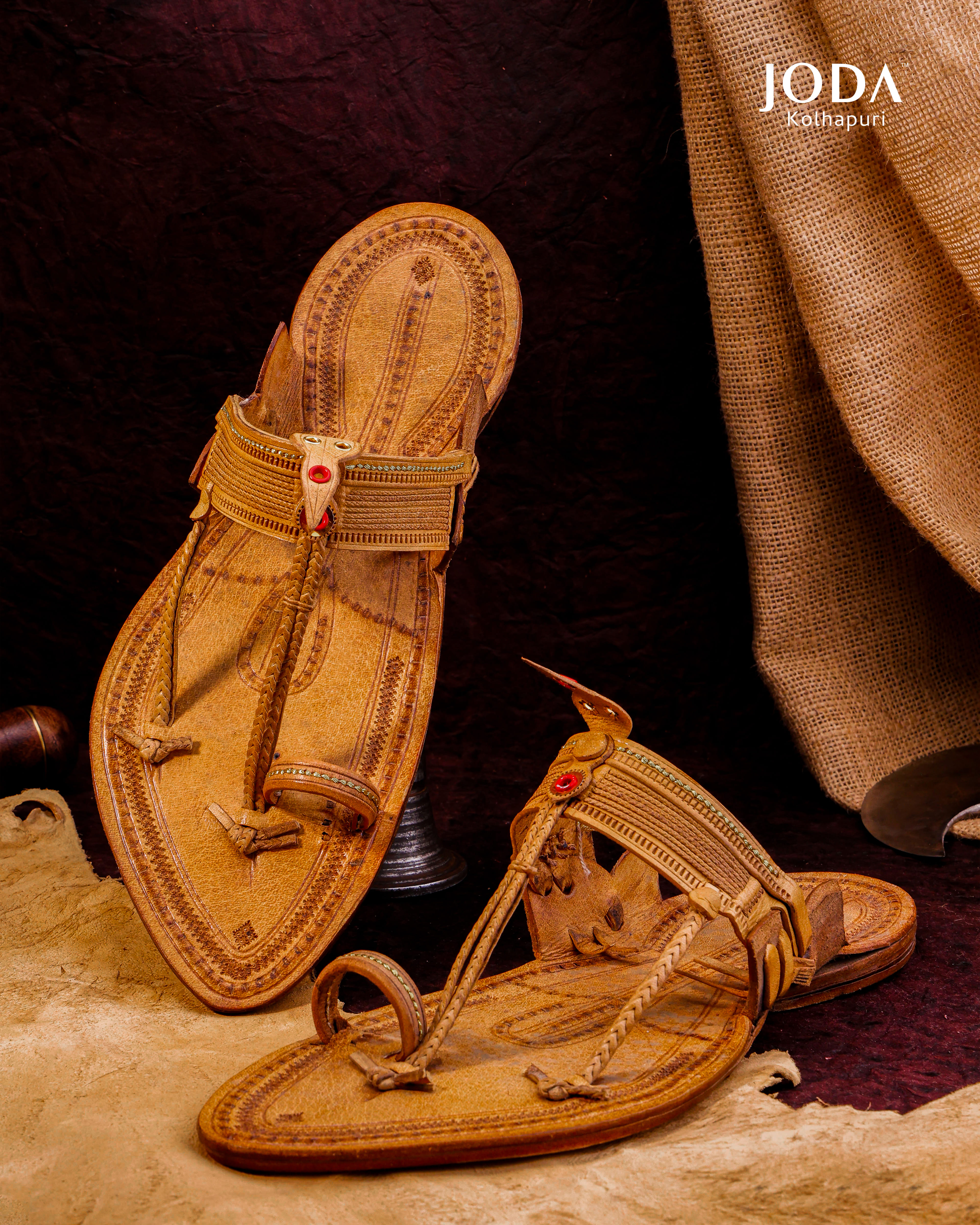 AUTHENTIC KOLHAPURI CHAPPALS